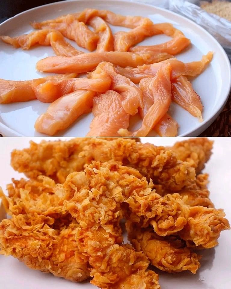 CRUNCHY CHICKEN STRIPS