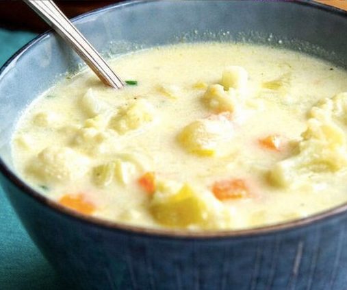 Cremige Blumenkohlsuppe