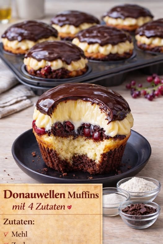 Donauwellen Muffins