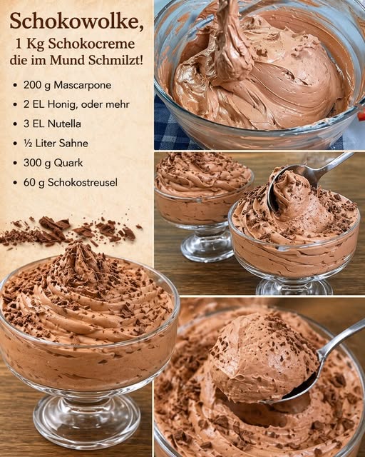 Schokowolke mit Mascarpone ein Teufelszeug